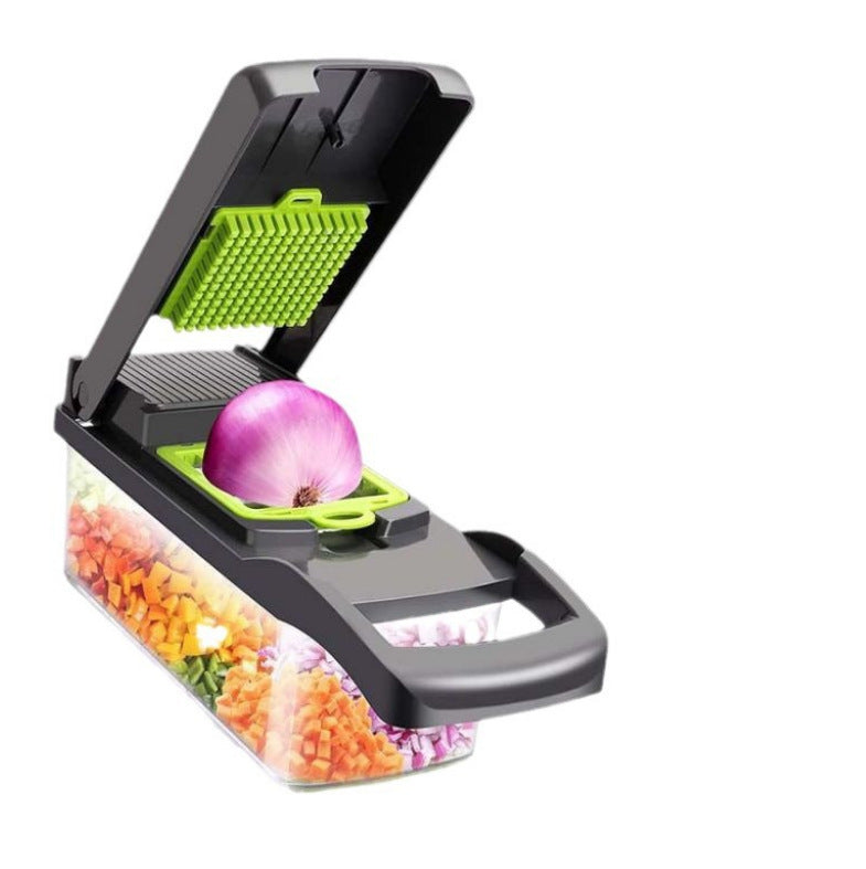 Kitchen Multi-Function Dicer – 9-in-1 Veggie Master