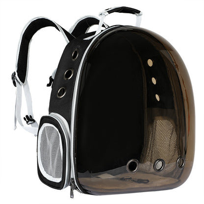 Pet backpack portable transparent space capsule