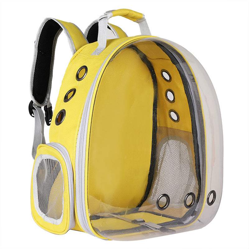 Pet backpack portable transparent space capsule