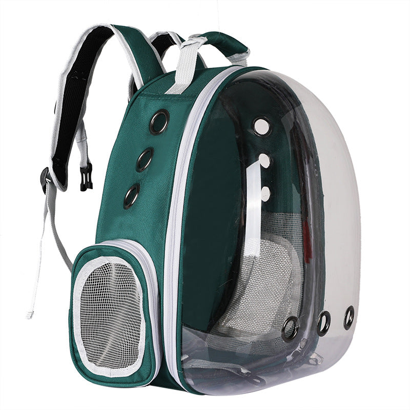 Pet backpack portable transparent space capsule