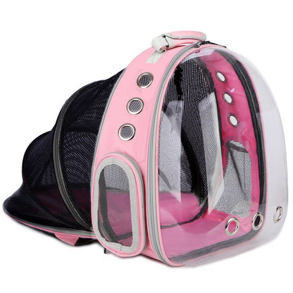 Pet backpack portable transparent space capsule