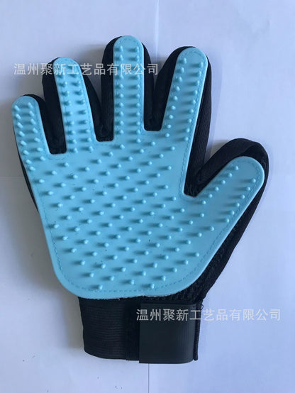 Pet Grooming Glove for Cats Brush Comb Cat Hackle Pet Deshedding Brush Glove for Animal Dog Pet Hair GloveS for Cat Dog Grooming