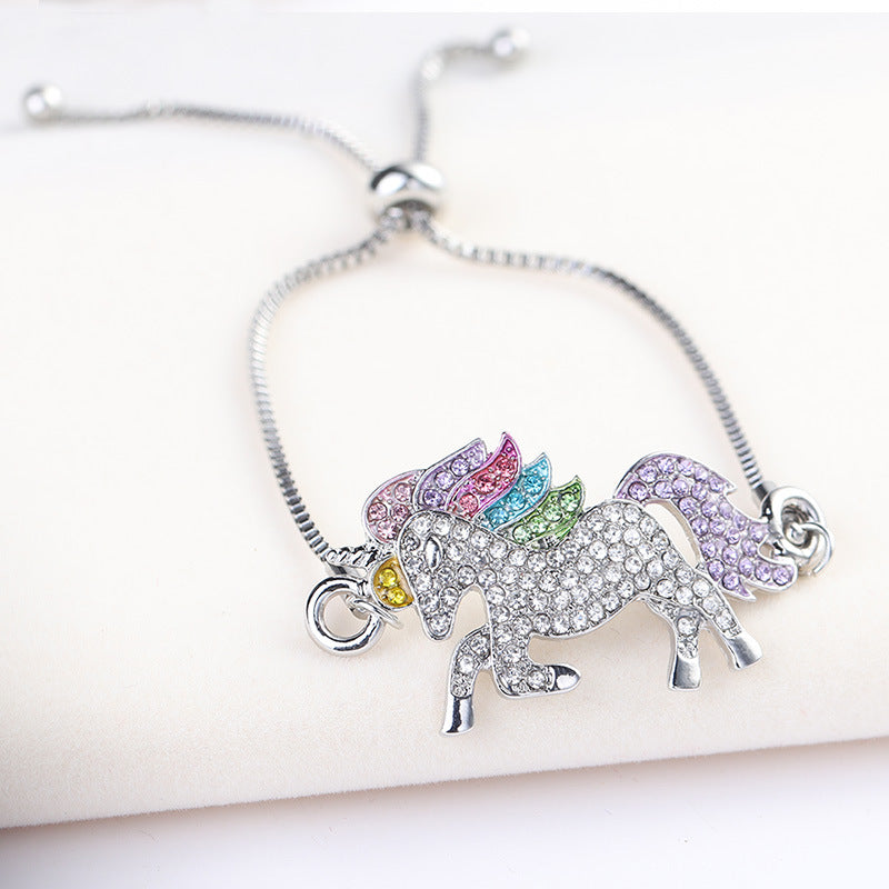 Unicorn adjustable bracelet