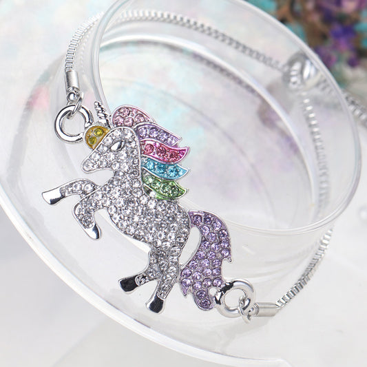 Unicorn adjustable bracelet