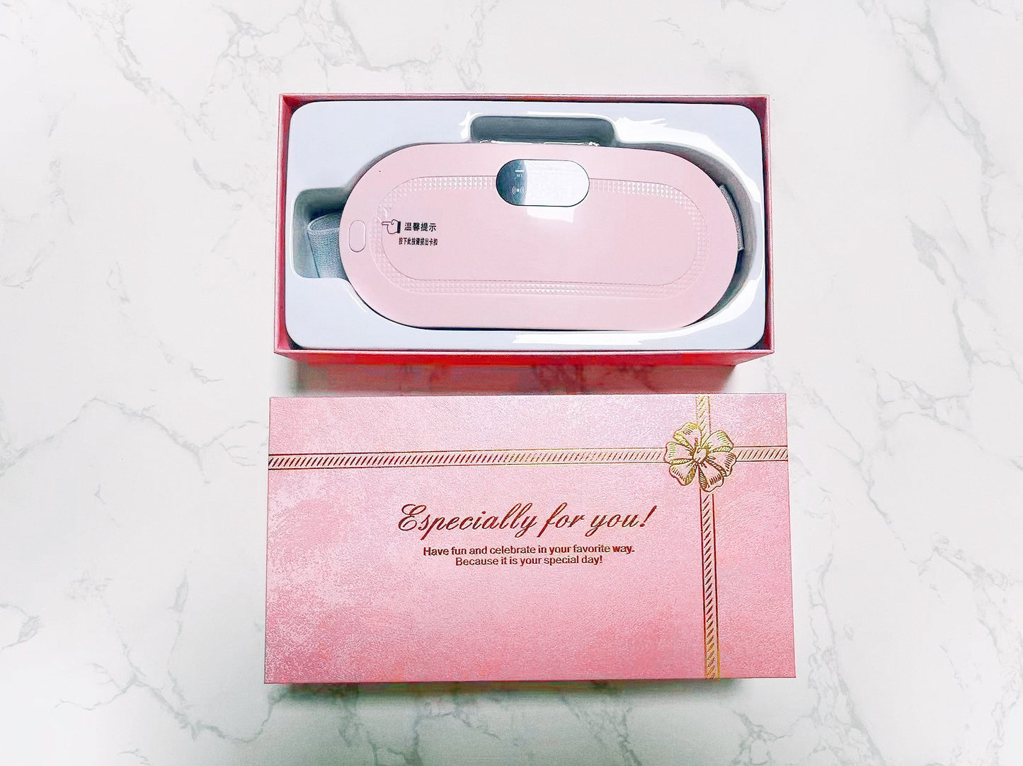 Electric uterine heating belt