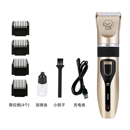 Pet hair clipper set