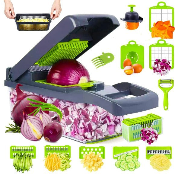 Cross-border kitchen artifact vegetable cutting artifact multi-function