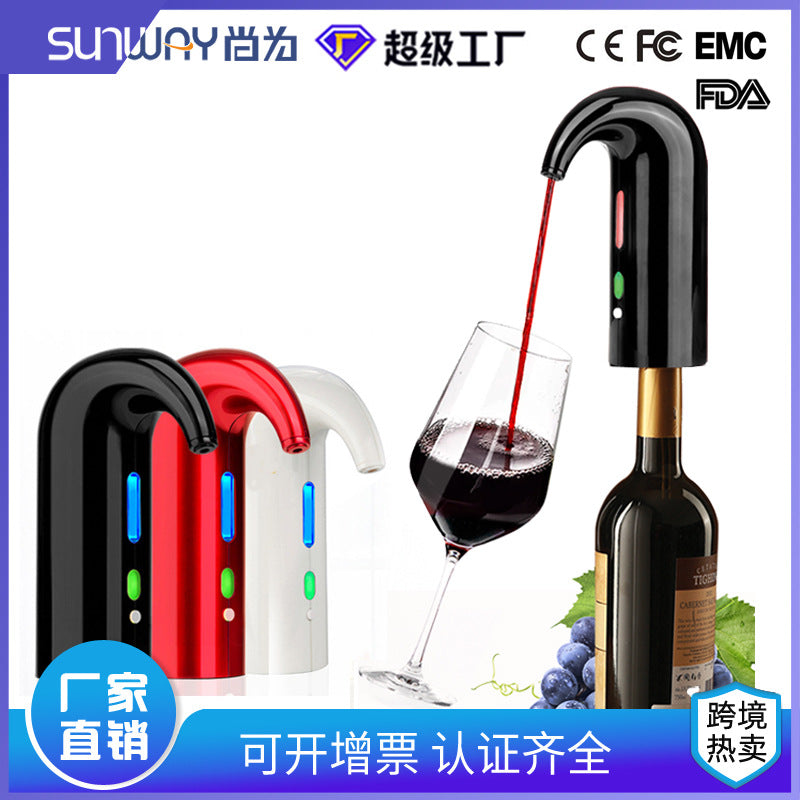 Red wine electric decanter wine set