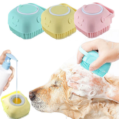 Pet massage gloves