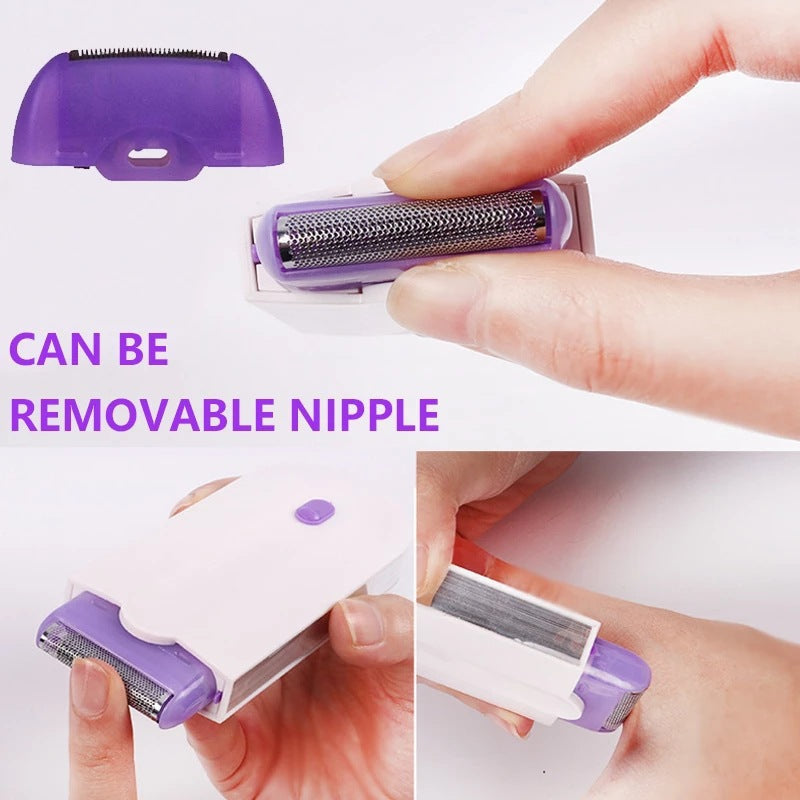 Induction automatic hair removal instrument