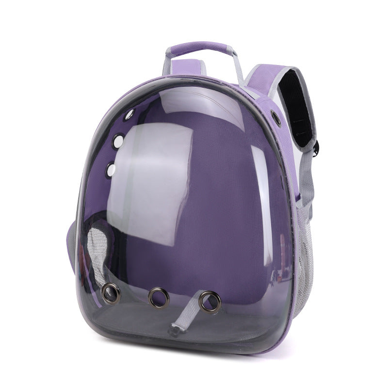 Pet backpack portable transparent space capsule