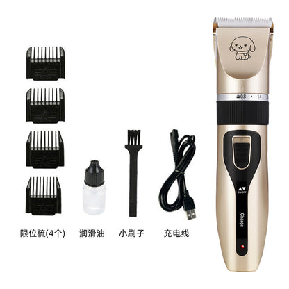 Pet hair clipper set