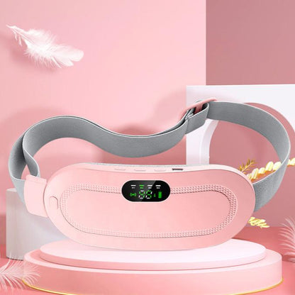 Electric uterine heating belt