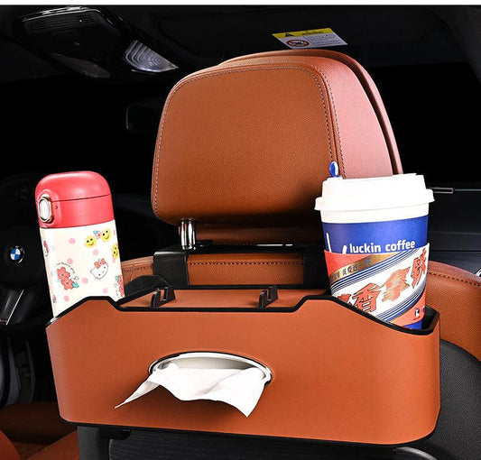 Multi-function Car seat back storage box