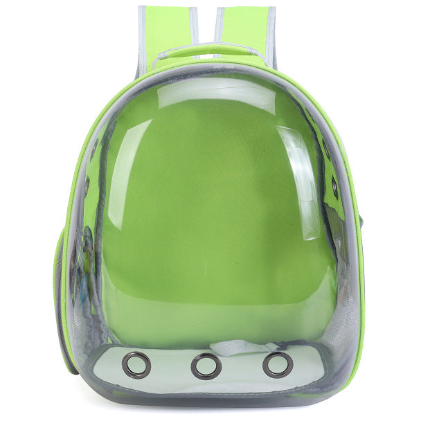 Pet backpack portable transparent space capsule