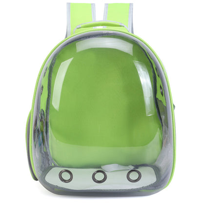 Pet backpack portable transparent space capsule