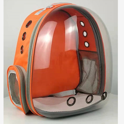 Pet backpack portable transparent space capsule