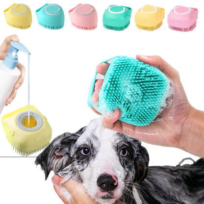 Pet massage gloves