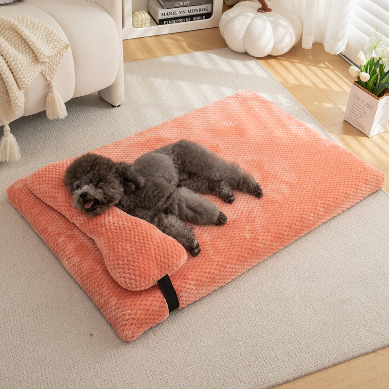 Pet bed mat